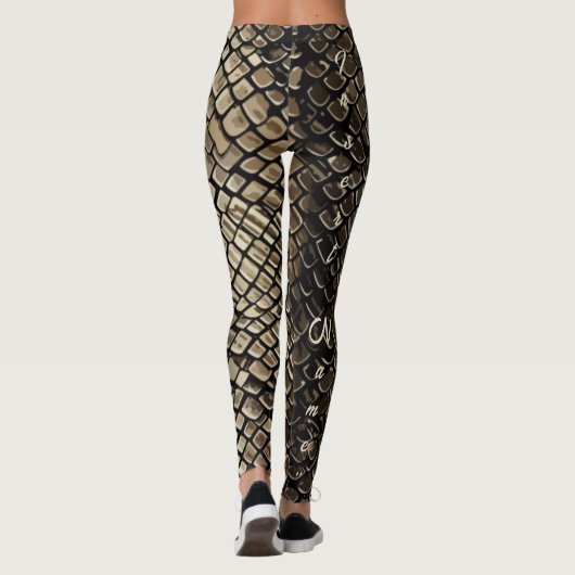 Slithering Chic Leggings (Rückseite)
