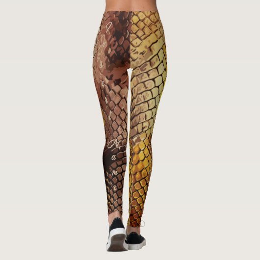 Slithering Chic Leggings (Rückseite)