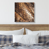 Slithering Chic Leinwanddruck (Insitu (Schlafzimmer))