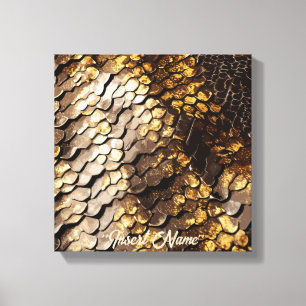 Slithering Chic Leinwanddruck