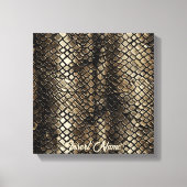 Slithering Chic-Tasse Leinwanddruck (Vorderseite)