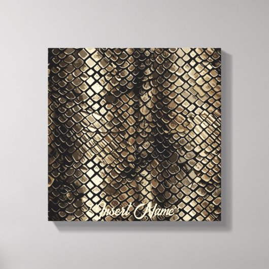 Slithering Chic-Tasse Leinwanddruck (Vorderseite)