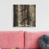 Slithering Chic-Tasse Leinwanddruck (Insitu (Wohnzimmer))