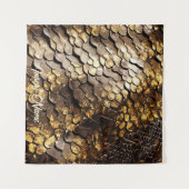 Slithering Chic Wandteppich (Vorderseite (Horizontal))