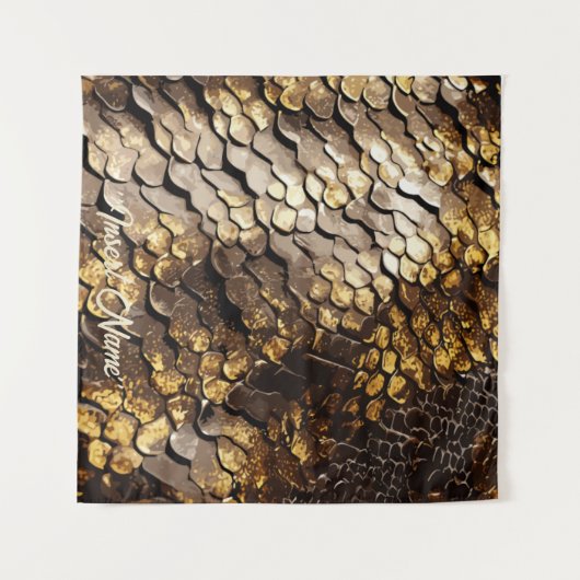 Slithering Chic Wandteppich (Vorderseite (Horizontal))