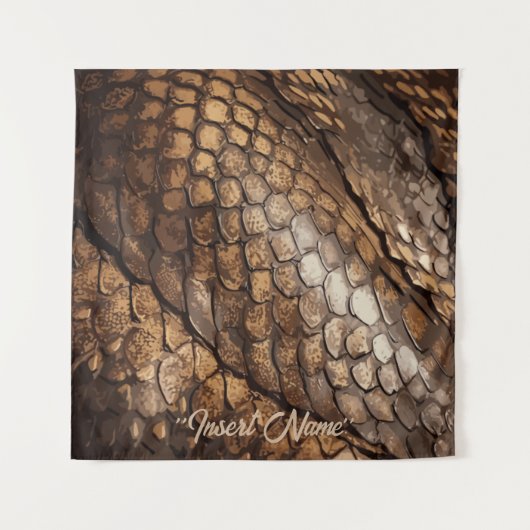 Slithering Chic Wandteppich (Vorderseite)