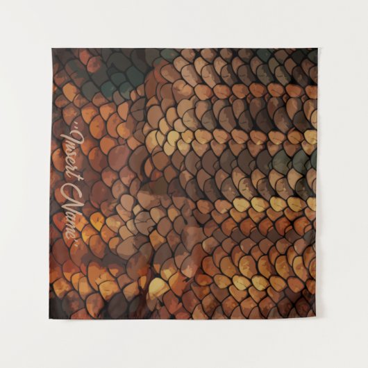 Slithering Chic Wandteppich (Vorderseite (Horizontal))