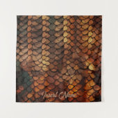 Slithering Chic Wandteppich (Vorderseite)