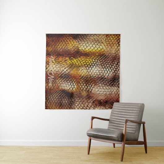 Slithering Chic Wandteppich (Beispiel (Horizontal))