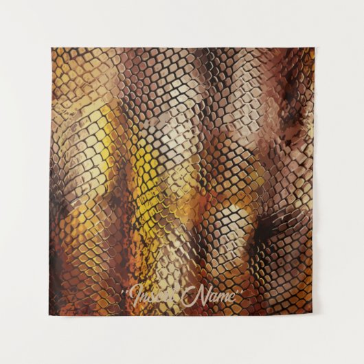 Slithering Chic Wandteppich (Vorderseite)