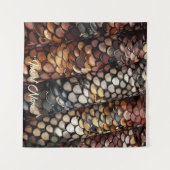 Slithering Chic Wandteppich (Vorderseite (Horizontal))