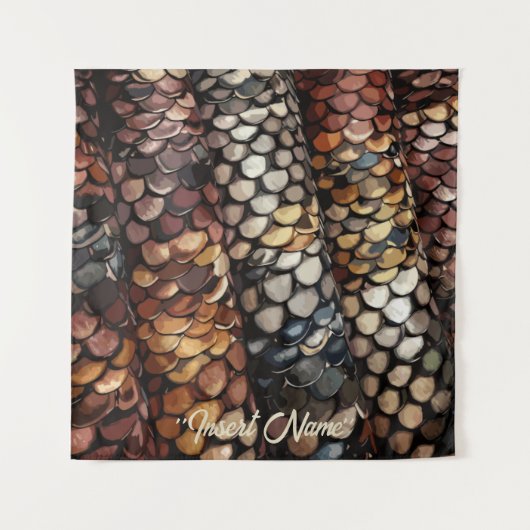 Slithering Chic Wandteppich (Vorderseite)