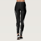 Slithering Schlangen-Skelett Leggings (Rückseite)