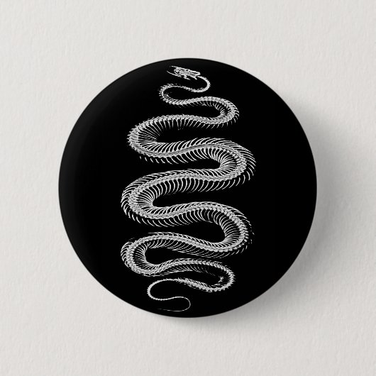 Slithering Snake Skeleton Button (Vorderseite)