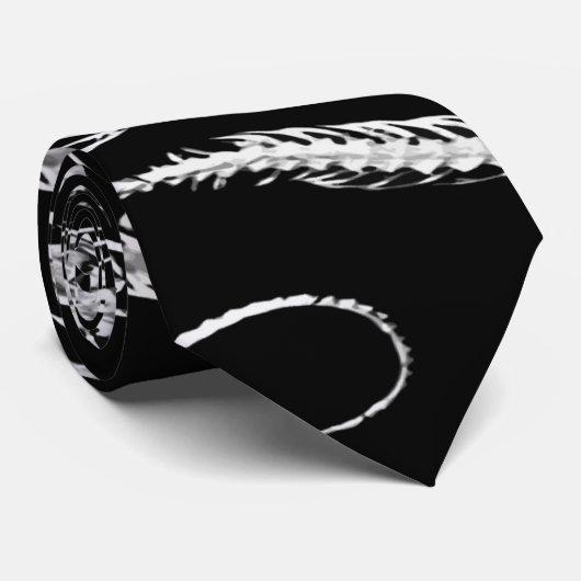 Slithering Snake Skeleton Krawatte (Gerollt)