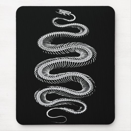 Slithering Snake Skeleton Mousepad (Vorne)