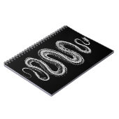 Slithering Snake Skeleton Notizblock (Linke Seite)