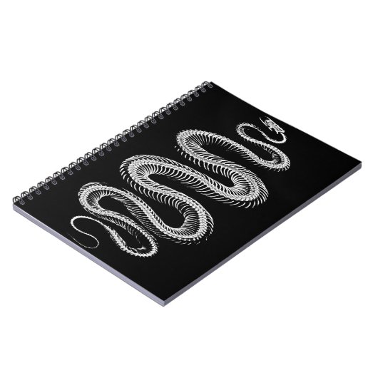 Slithering Snake Skeleton Notizblock (Linke Seite)