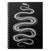 Slithering Snake Skeleton Notizblock (Vorderseite)