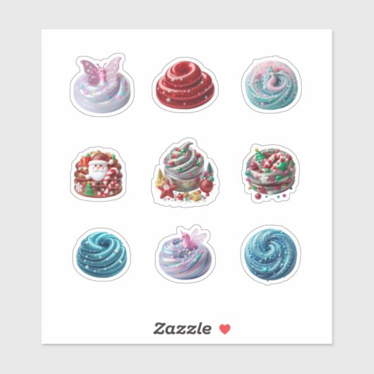 Slitiful Fairy Mermaid Halloween and Chris Aufkleber (Blatt)