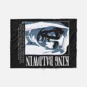 Sliver Mask King Baldwin Iv Meme The Leper King Wa Fleecedecke (Vorderseite (Horizontal))