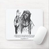 Sliver Mask King Baldwin Iv Meme The Leper King Wa Mousepad (Mit Mouse)