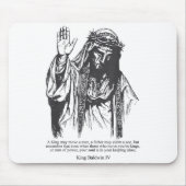 Sliver Mask King Baldwin Iv Meme The Leper King Wa Mousepad (Vorne)