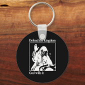 Sliver Mask King Baldwin Iv Meme The Leper King Wa Schlüsselanhänger (Vorderseite)