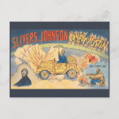 Slivers Johnson, Clown Postkarte (Vorderseite)