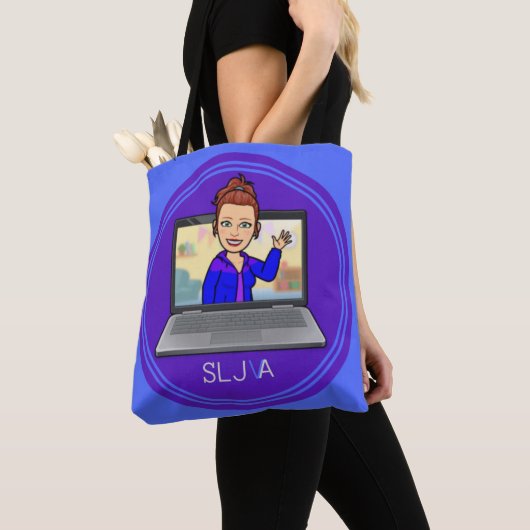 SLJ-VA-Cartoon-Logo Tasche (Von Nahem)