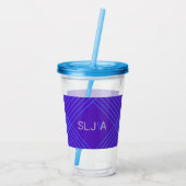 SLJ-VA-Logo Acryltrinkbecher (Rückseite)