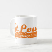 SLLIS Swoop-klassische weiße Tasse (Vorderseite Links)