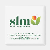 SLM CONSULTANCY Client Vielen Dank Magnet (Vorne)