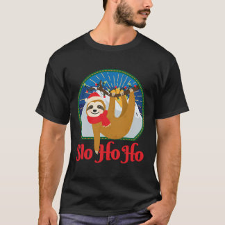 Slo Ho Ho Frohe Weihnachtsfeier T-Shirt