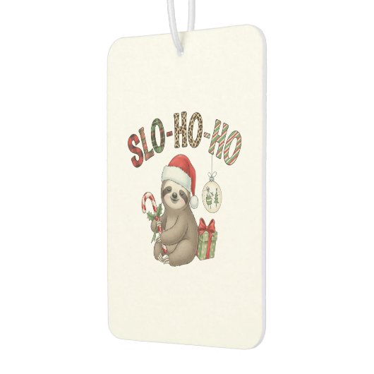 Slo Ho Ho Xmas Sloth Autolufterfrischer (Links)