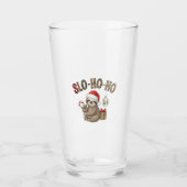 Slo Ho Ho Xmas Sloth Glas (Vorderseite)