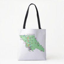 SLO Place Names Map mit englischen Übersetzungen