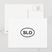 SLO - San Luis Obispo Postkarte (Vorne/Hinten)
