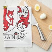 Sloan Familienwappen Handtuch (Viertel Falte)