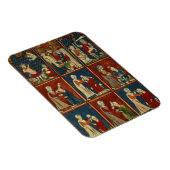 Sloane 1977 fol.2V Medizinische und biblische Szen Magnet (Rechte Seite)