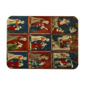 Sloane 1977 fol.2V Medizinische und biblische Szen Magnet (Horizontal)