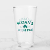 Sloan's Irish Pub Glas (Rückseite)