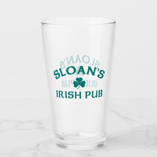 Sloan's Irish Pub Glas (Vorderseite)