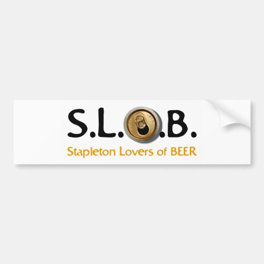 SLOB Autoaufkleber (Vorne)