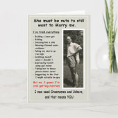 Slob braucht Trauzeugen und Ushere Einladung (Vorderseite)