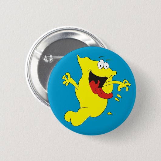 Slobbering Gespenst Button (Vorne & Hinten)