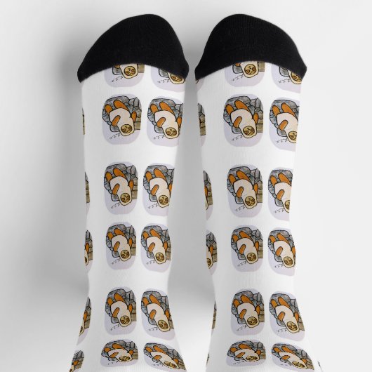 SLOC-TATER - Schlampffolische Kartoffelsocken Socken (Oben)