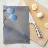 Sloe Berries Nature Foto Geschirrtuch (Viertel Falte)