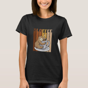 Sloffee Drinker Sloth T-Shirt