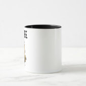 Sloffee - Schönes & lustiges Faultier und Kaffee Tasse (Zentrum)